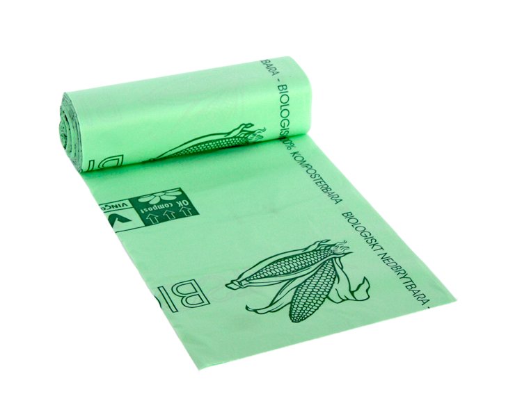 Roll of 140L Catering Compostable Bags - 16 per roll